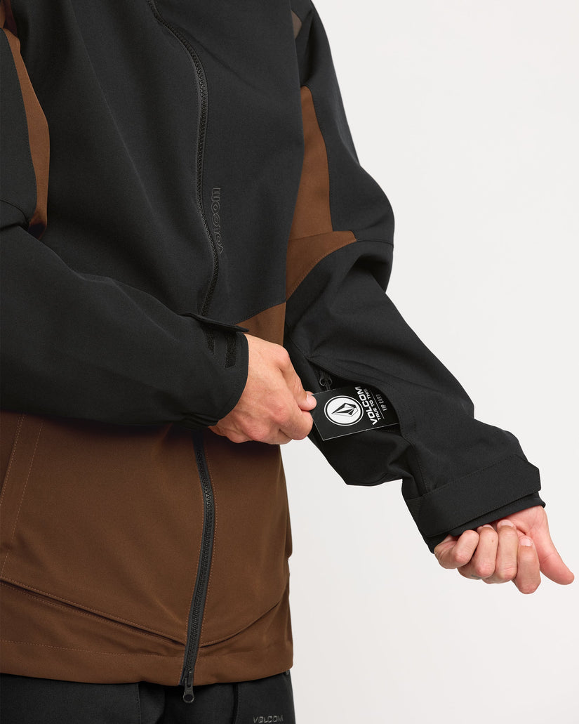 Chaqueta con cremallera Brighton - Brown