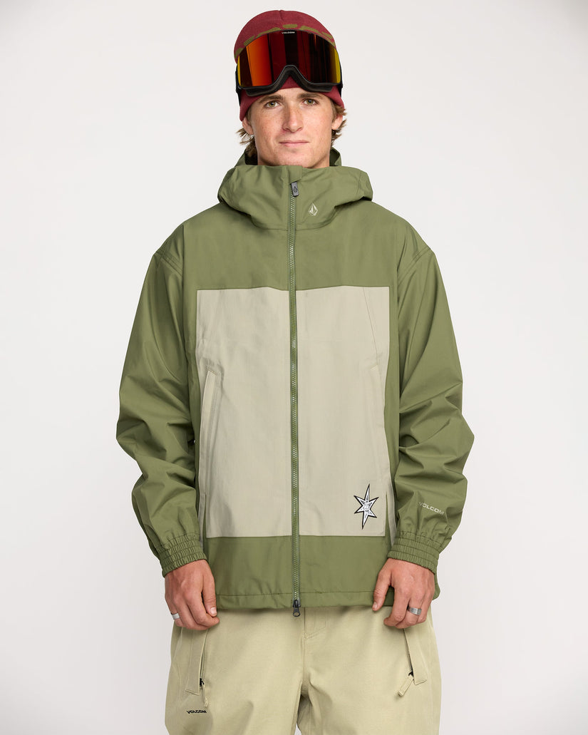 Chaqueta Arthur 3L - Dark Olive
