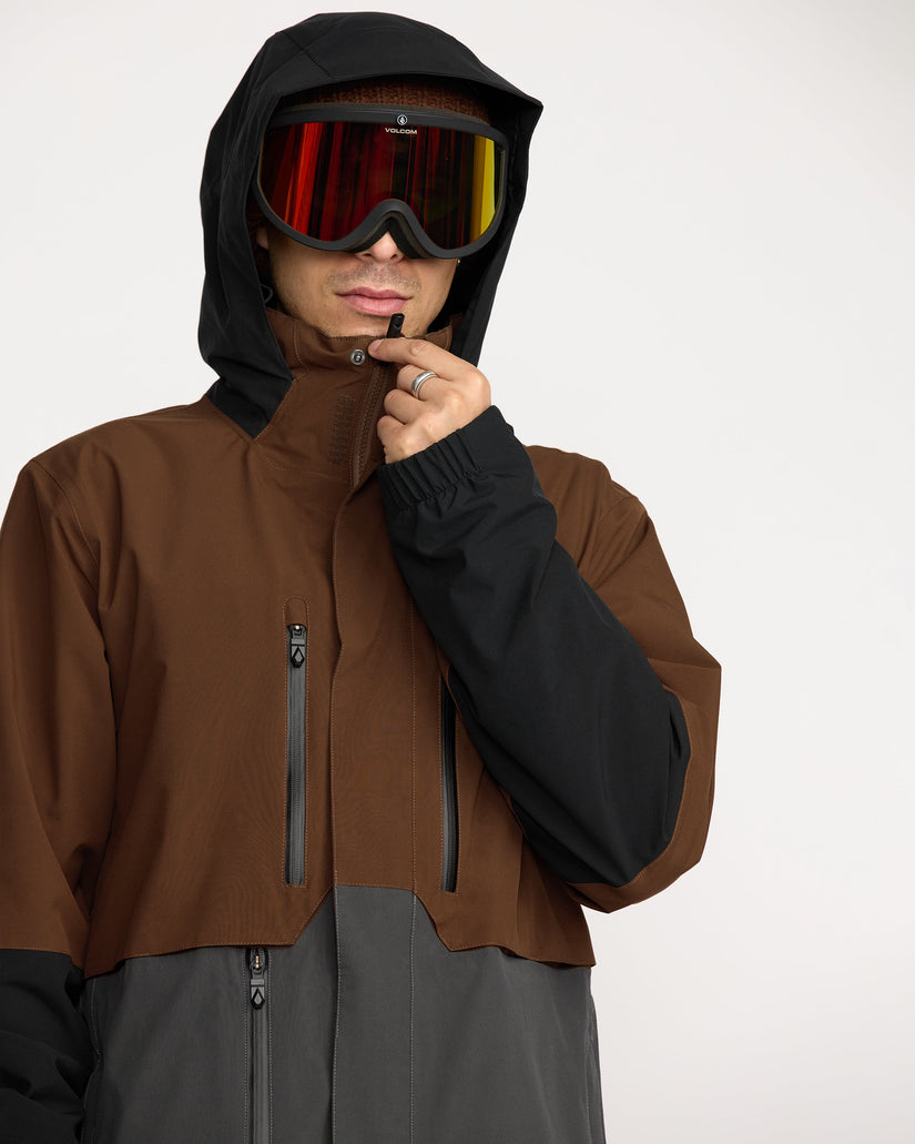 Chaqueta Rnge Stretch 30K - Brown