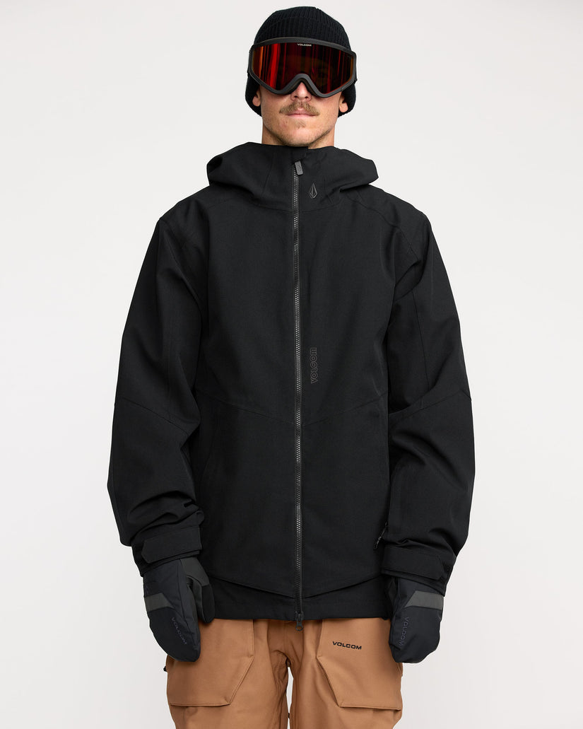 Chaqueta con cremallera Brighton - Black