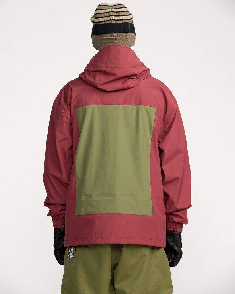 Chaqueta Arthur 3L - Burnt Red