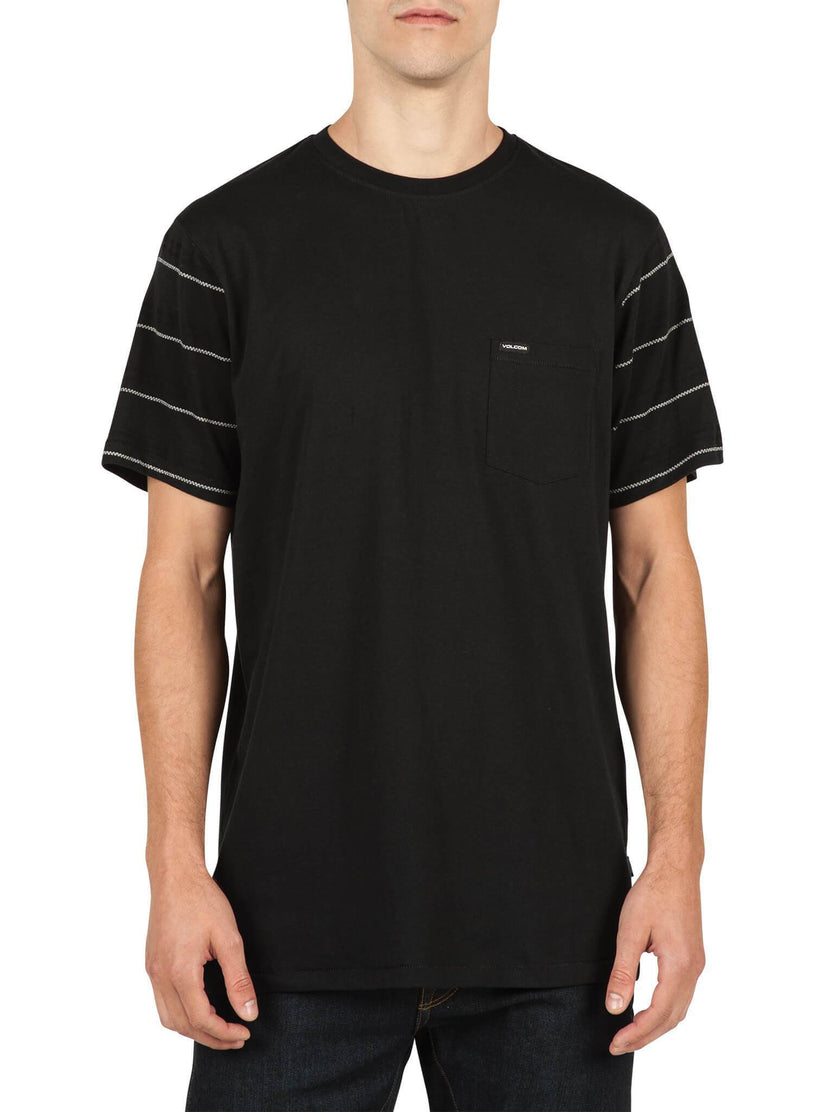Sutter Crew Tee - Black
