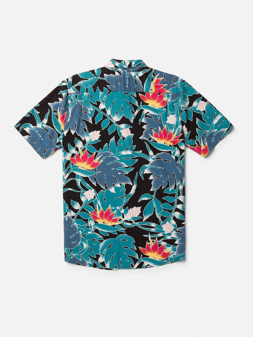 LEAF PIT FLORAL SS (A0412413_BLK) [2]