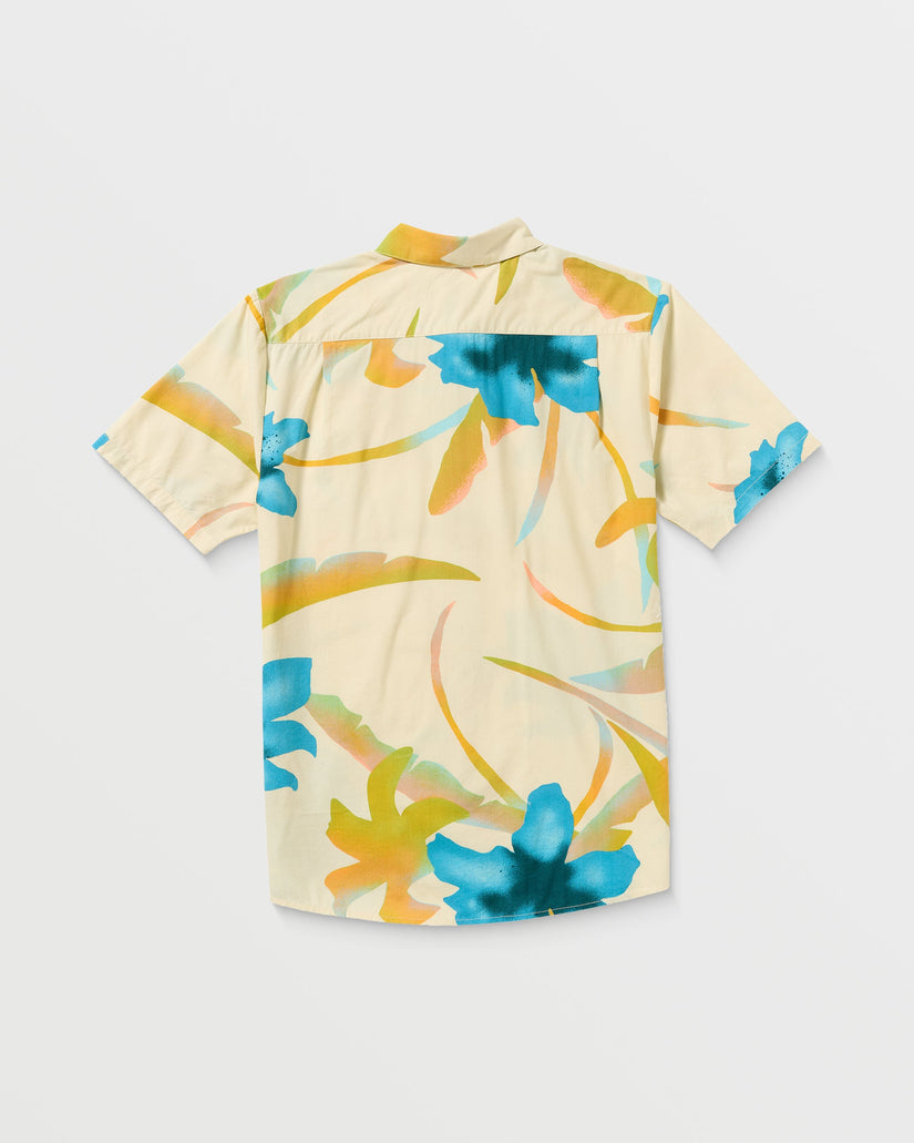 Camisa Tracers Floral - LIGHT BEIGE