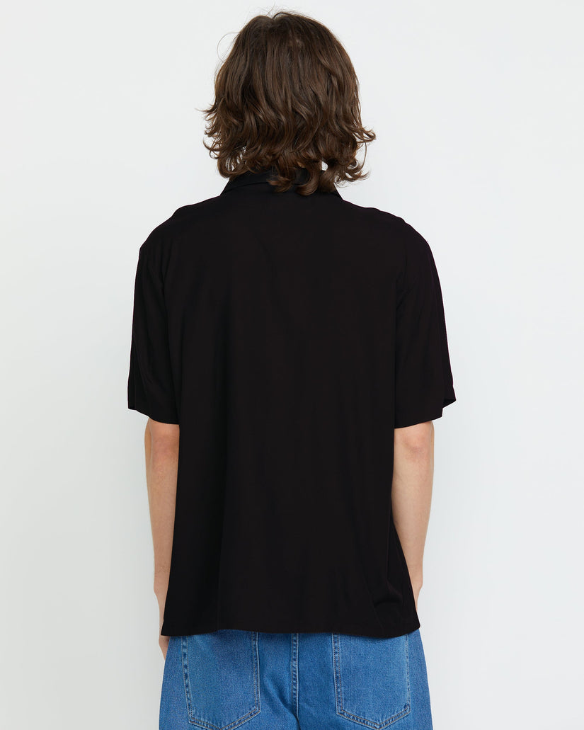 Camisa Filip Rygalski Woven - BLACK