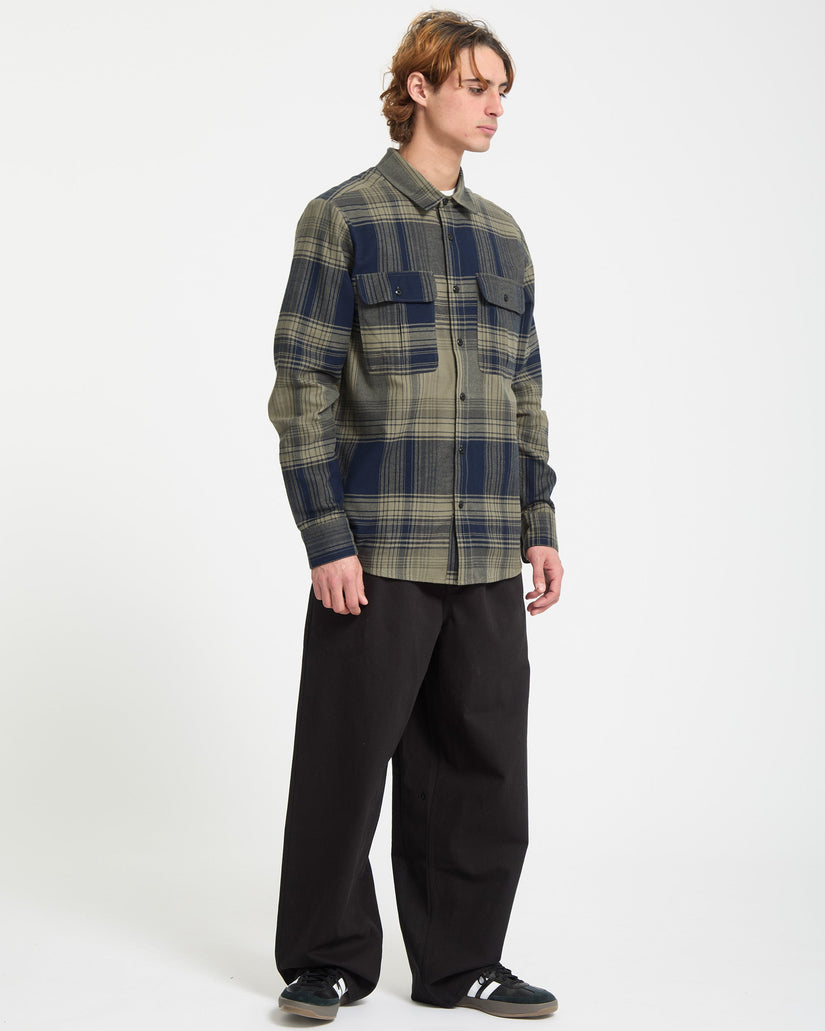 Parkstone Shirt - Thyme Green