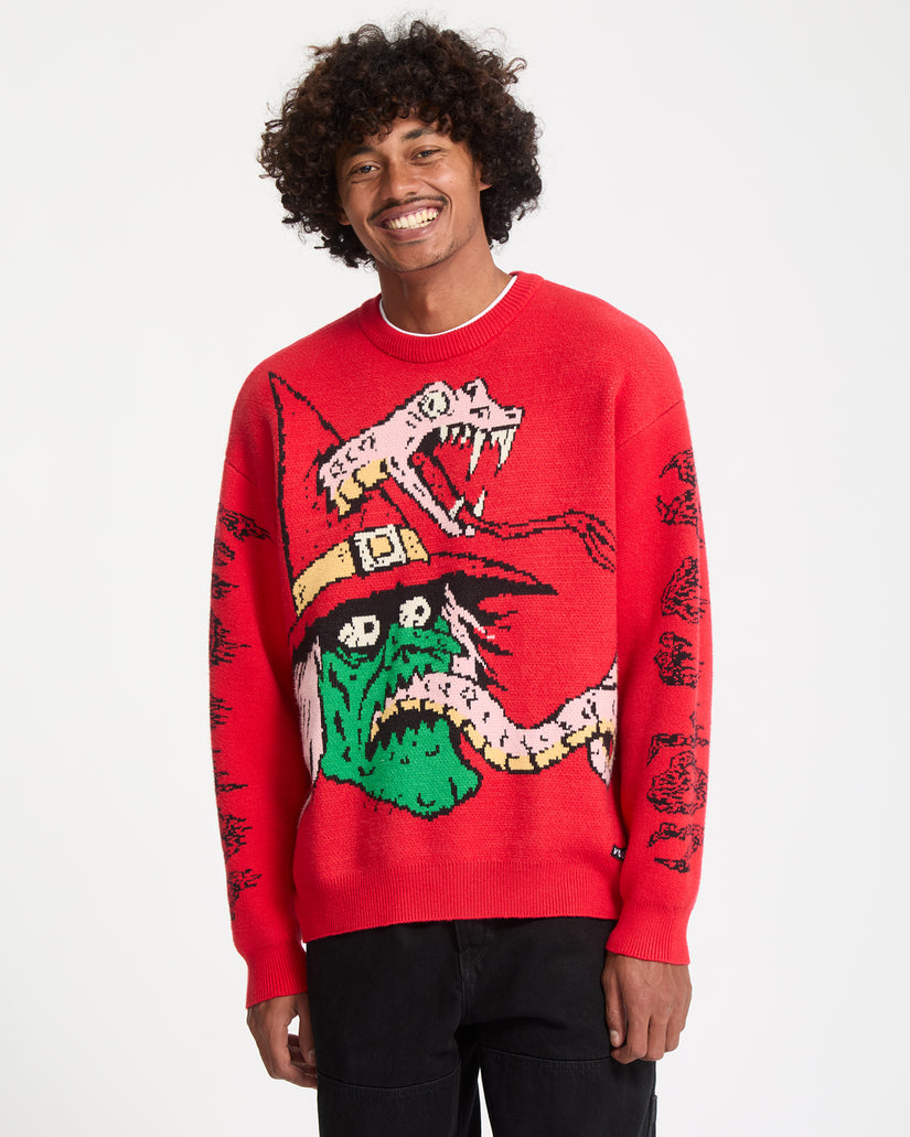 J.J. Villard Sweater - Lifeguard Red
