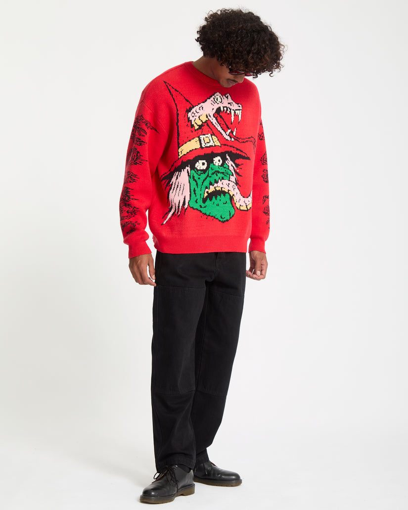 J.J. Villard Sweater - Lifeguard Red