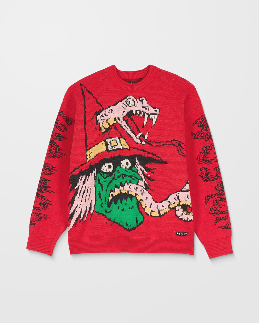 J.J. Villard Sweater - Lifeguard Red