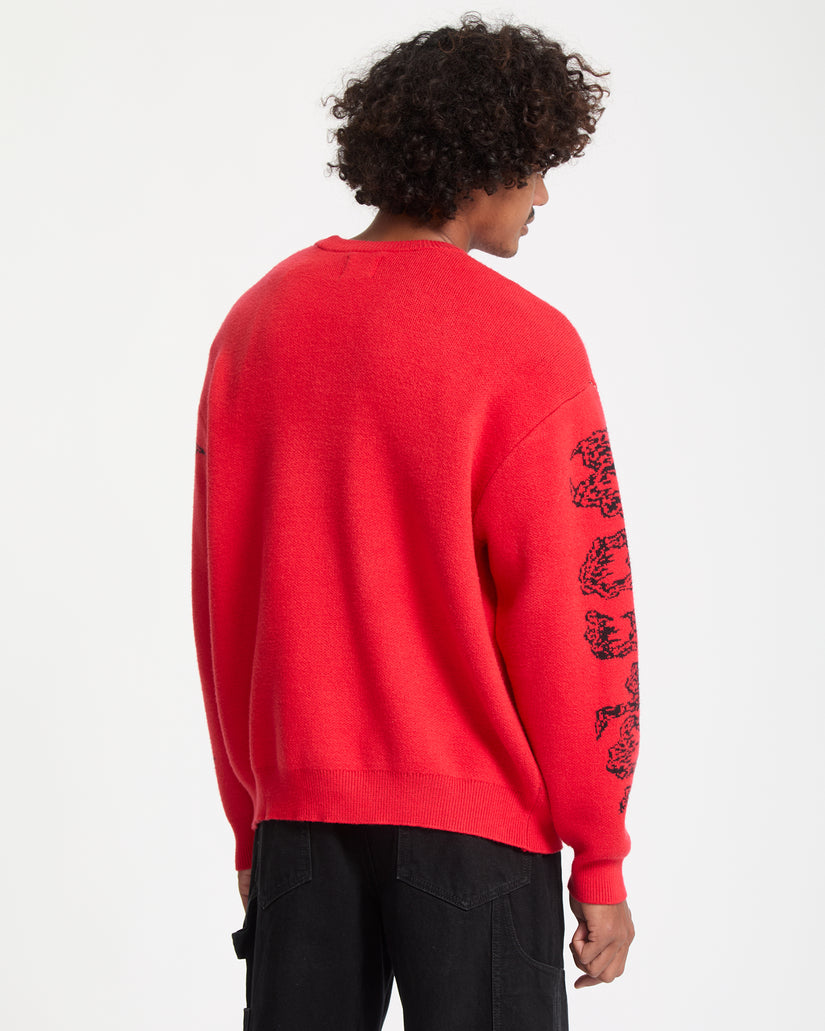 J.J. Villard Sweater - Lifeguard Red