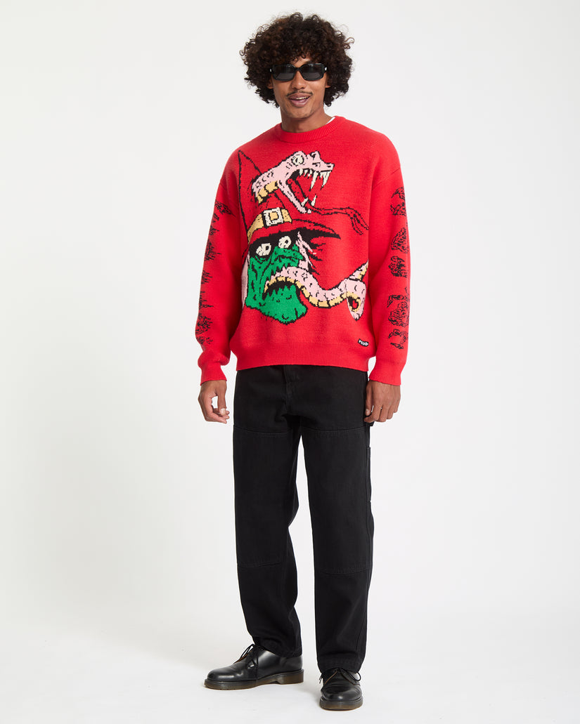J.J. Villard Sweater - Lifeguard Red