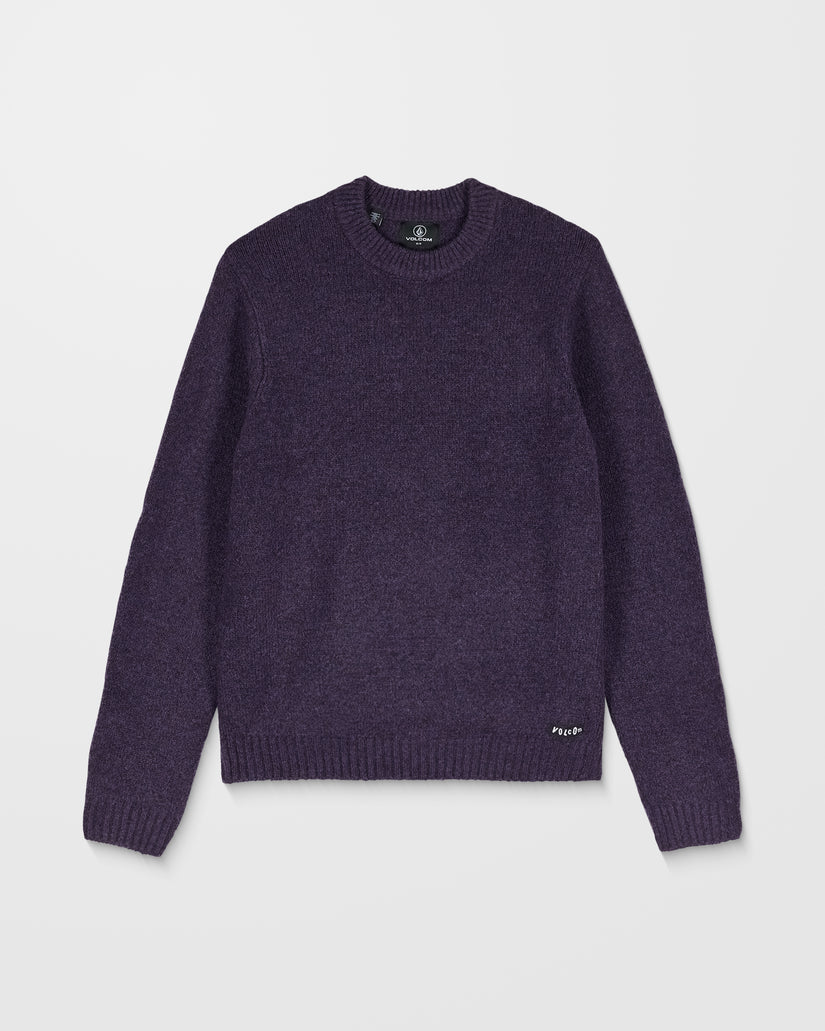 Edmonder Sweater - Dark Purple