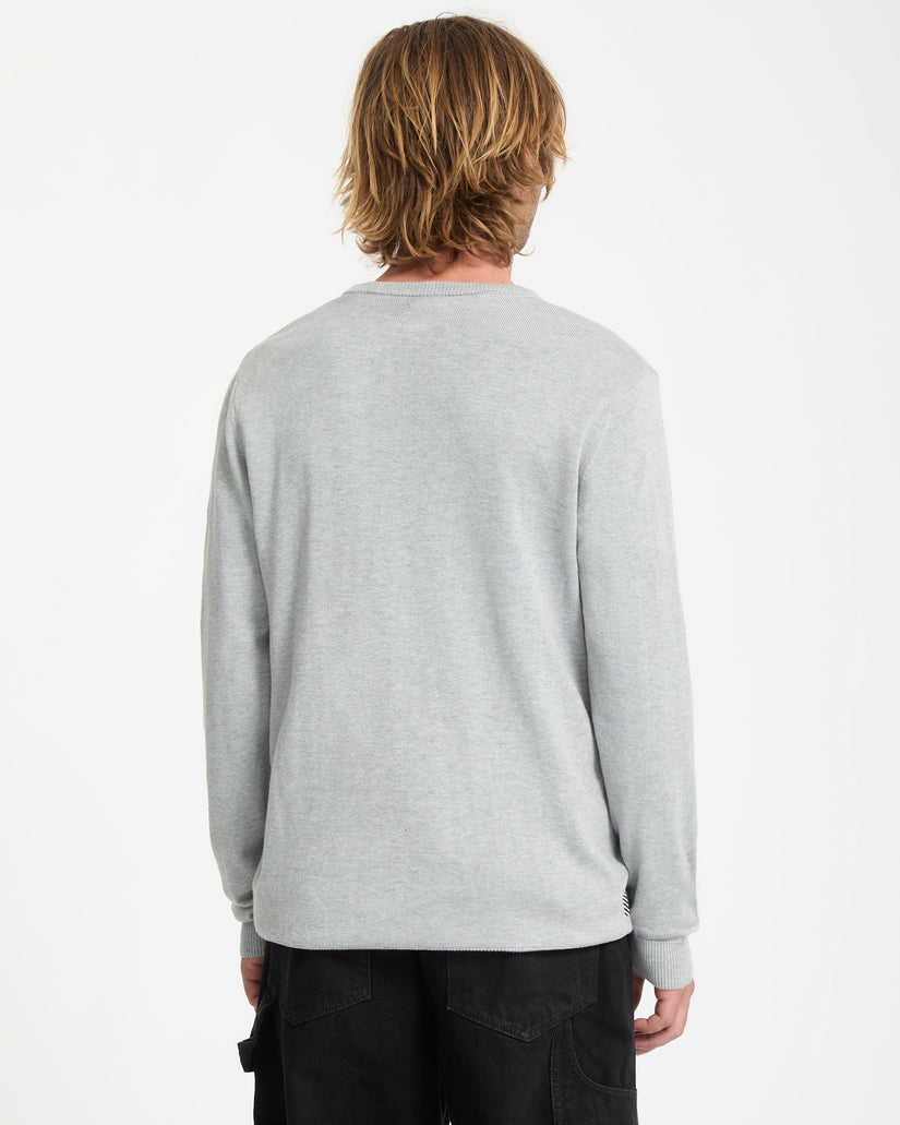 Uperstand Sweater - Light Grey Heather