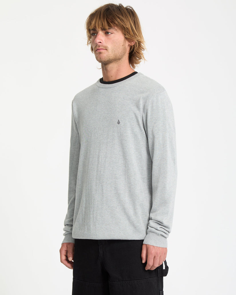 Uperstand Sweater - Light Grey Heather