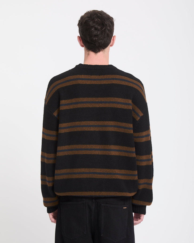 Striperstand Sweater - Black