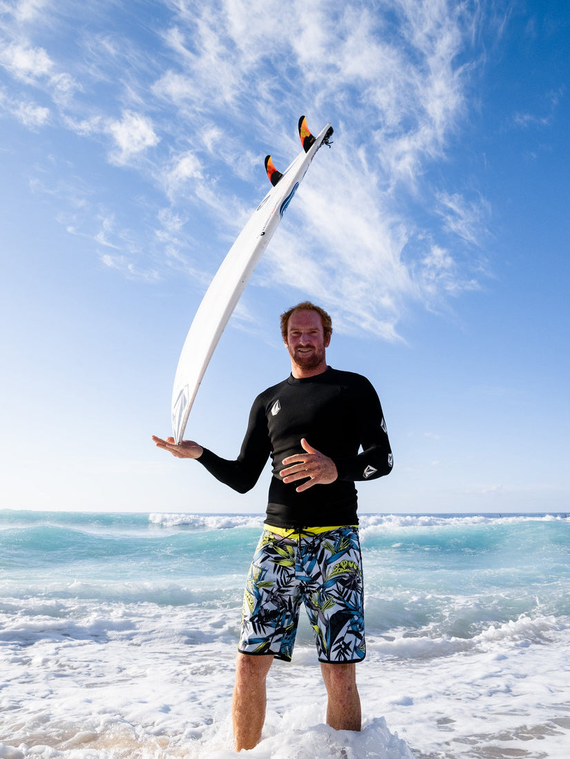Scallop Mod-tech 19" Boardshort - LIMEADE