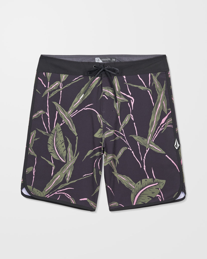 Encounter Scallop Mod 19" Boardshort - Black