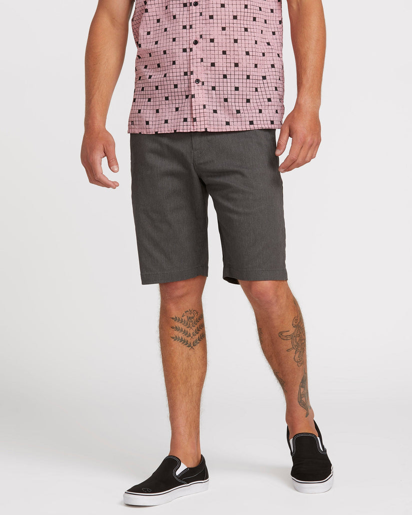 Pantalón corto Frickin Modern Stretch 21" - CHARCOAL HEATHER