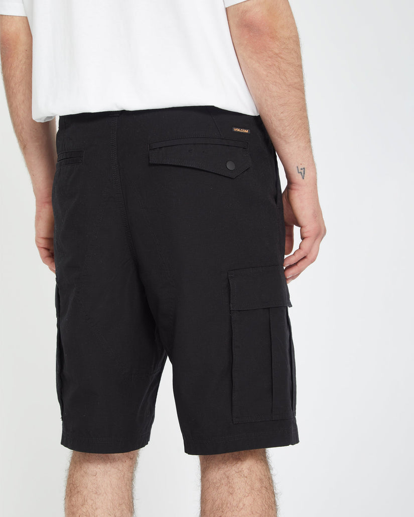 Pantalón corto Strange Tripper Cargo 22" - BLACK