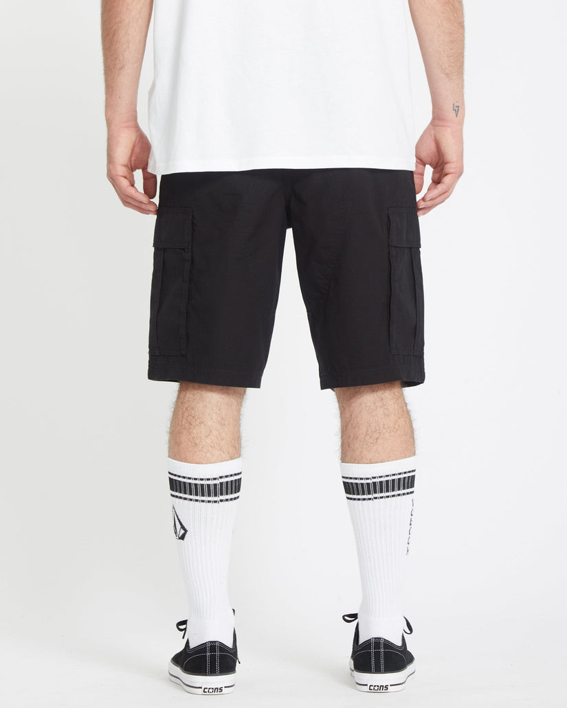 Pantalón corto Strange Tripper Cargo 22" - BLACK