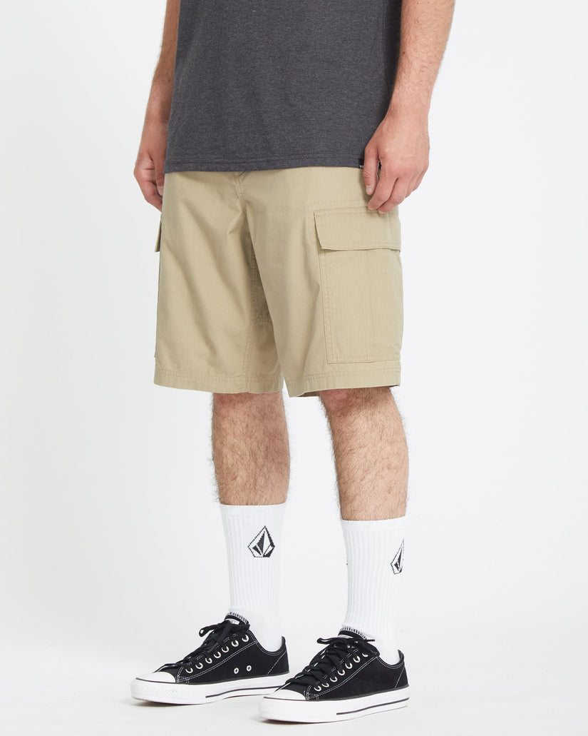 Pantalón corto Strange Tripper Cargo 22" - KHAKI