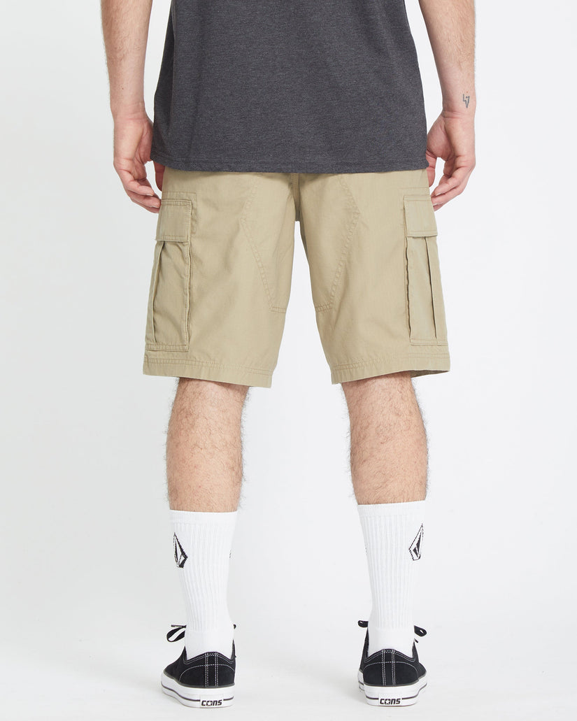 Pantalón corto Strange Tripper Cargo 22" - KHAKI