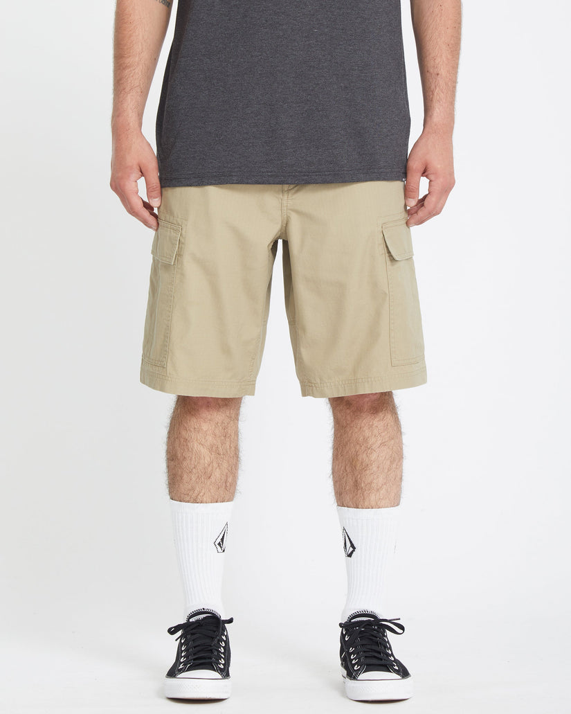 Pantalón corto Strange Tripper Cargo 22" - KHAKI