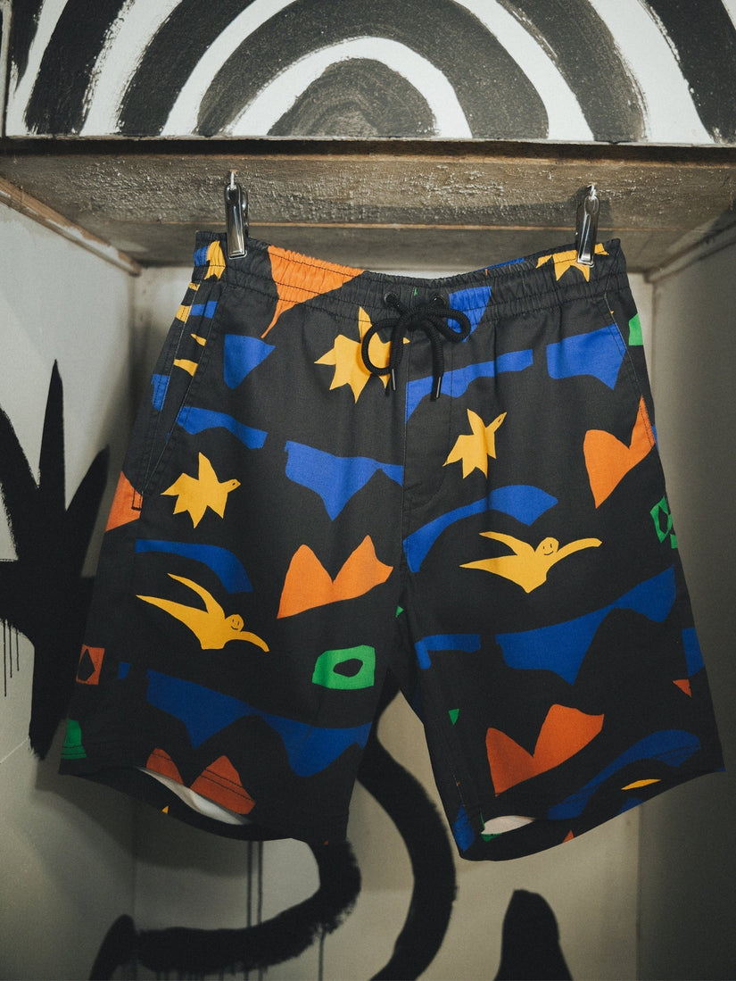 Pantalón corto Arthur Longo 18" - BLACK