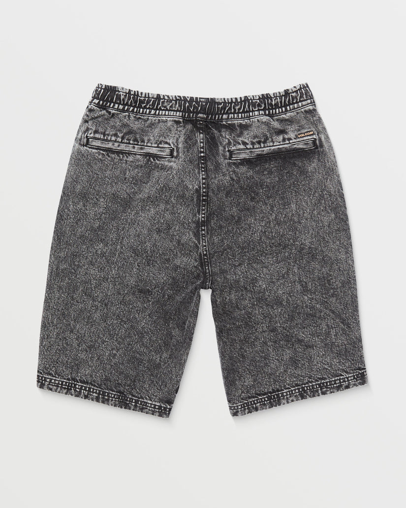 Pantalón corto Freazy Loose Elasticated Waist 22" - LIGHT ACID BLACK