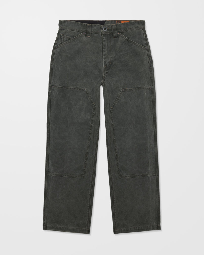 Work Carpenter Trousers - Rinsed Black
