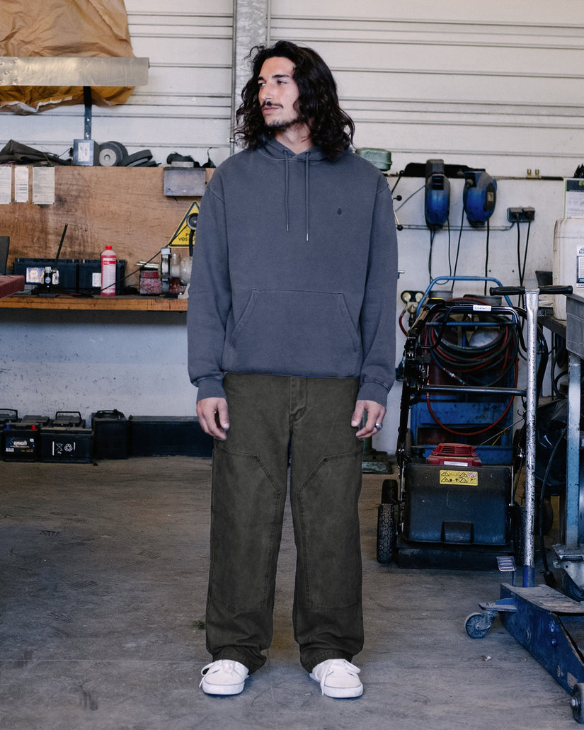Work Carpenter Trousers - Rinsed Black