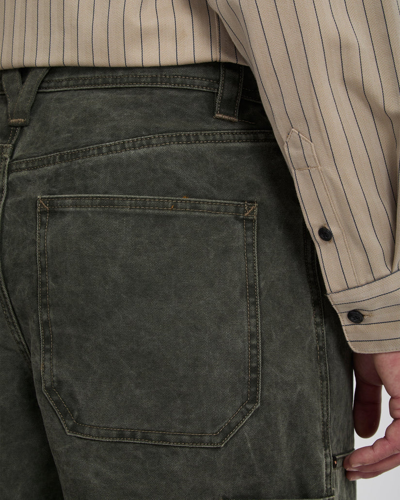 Work Carpenter Trousers - Rinsed Black