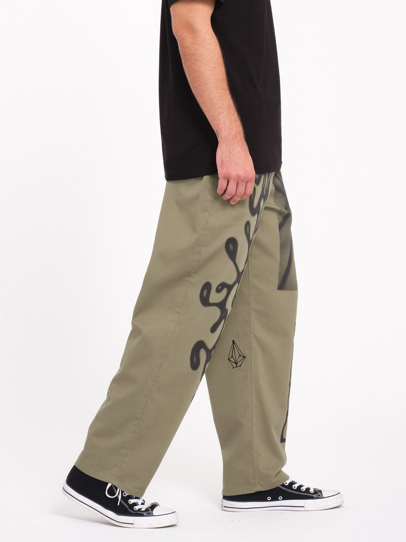 Pantalón con Cintura Elástica Zephyr - Wintermoss