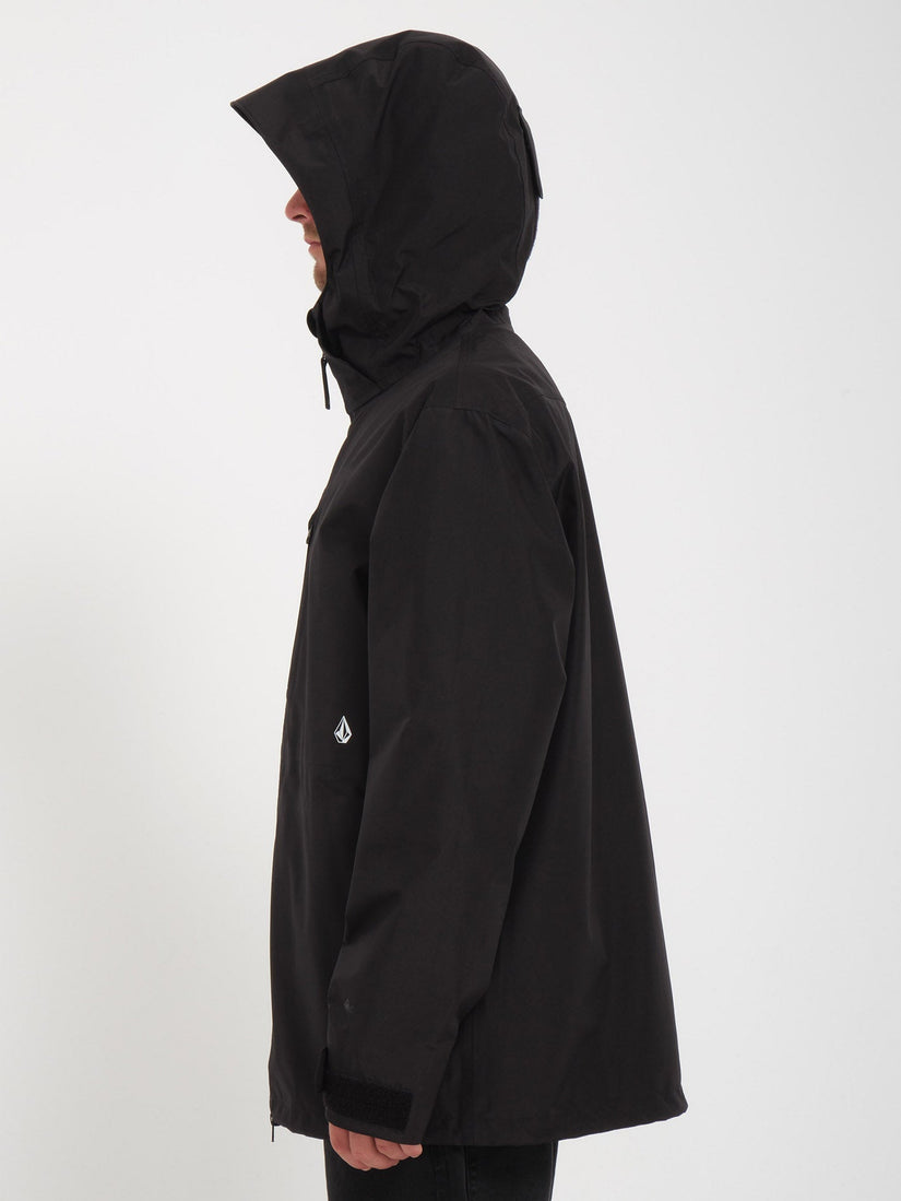 Chubasquero Stone Storm Gore-Tex - Black
