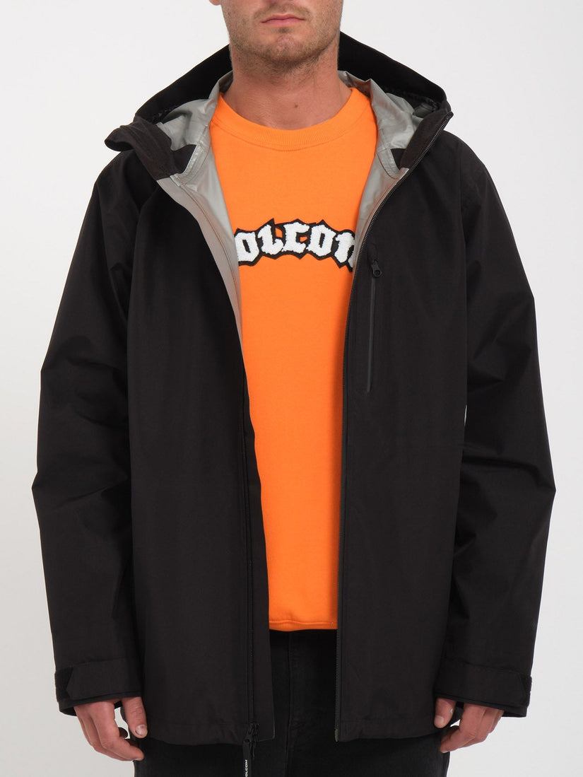 Chubasquero Stone Storm Gore-Tex - Black