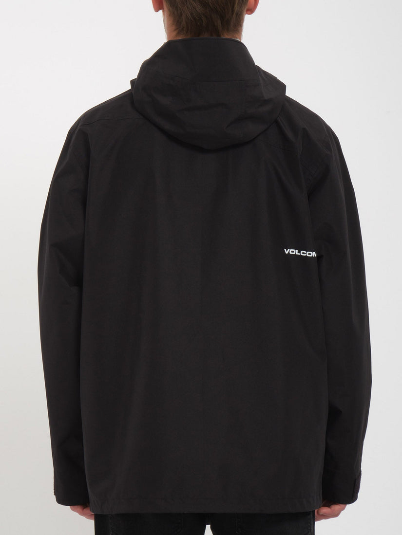 Chubasquero Stone Storm Gore-Tex - Black