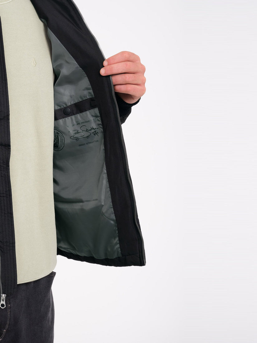 Chaqueta Acolchada Skate Vitals Remy S - Black