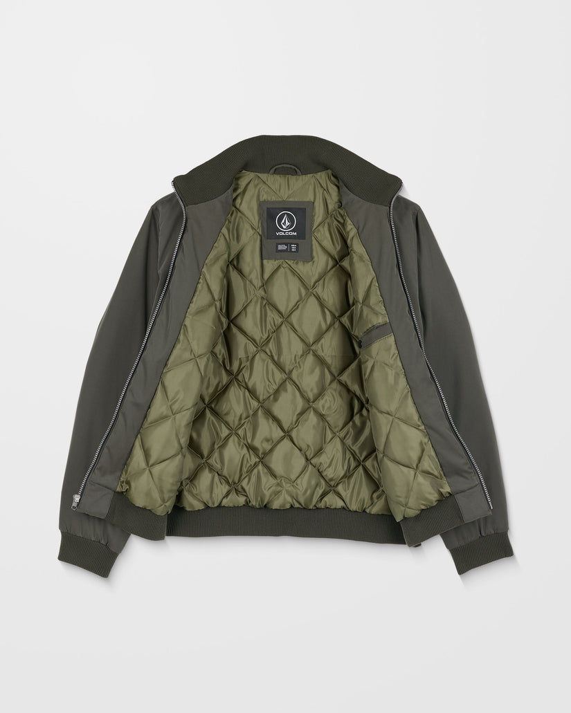 Damerman Bomber Jacket - Rinsed Black