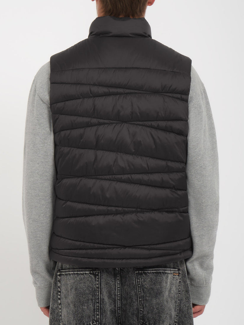 EARTH TRIPPER PUFF VEST (A1832301_BLK) [B]