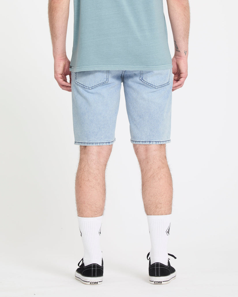 Solver Denim Short - Worn Light Blue