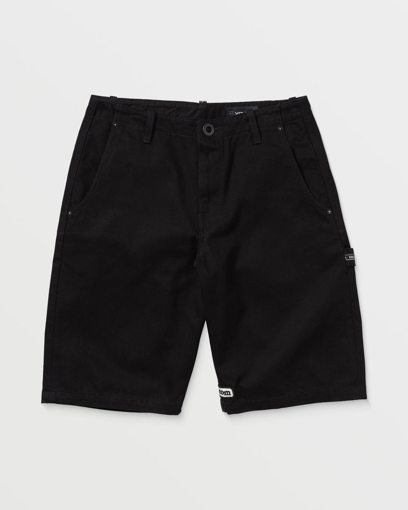 Pantalón corto vaquero Sawhorse - BLACK