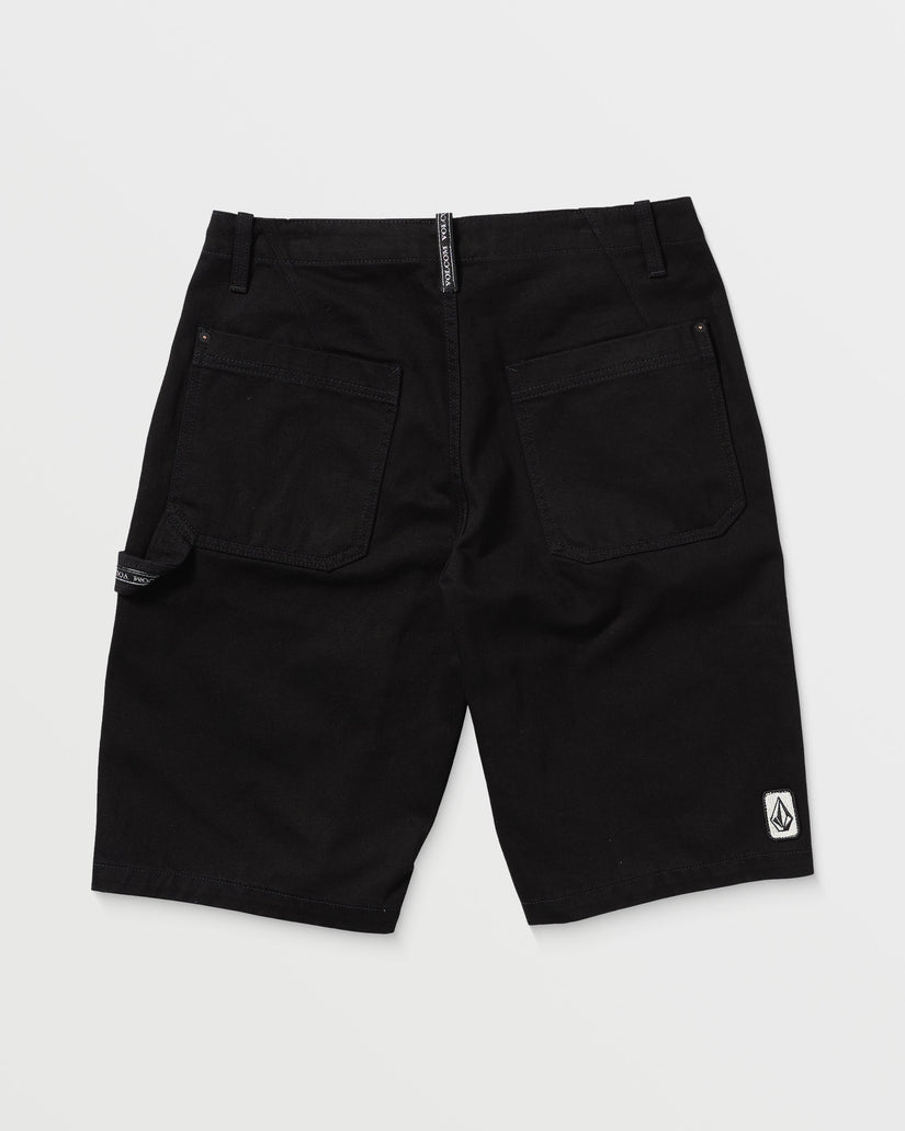 Pantalón corto vaquero Sawhorse - BLACK
