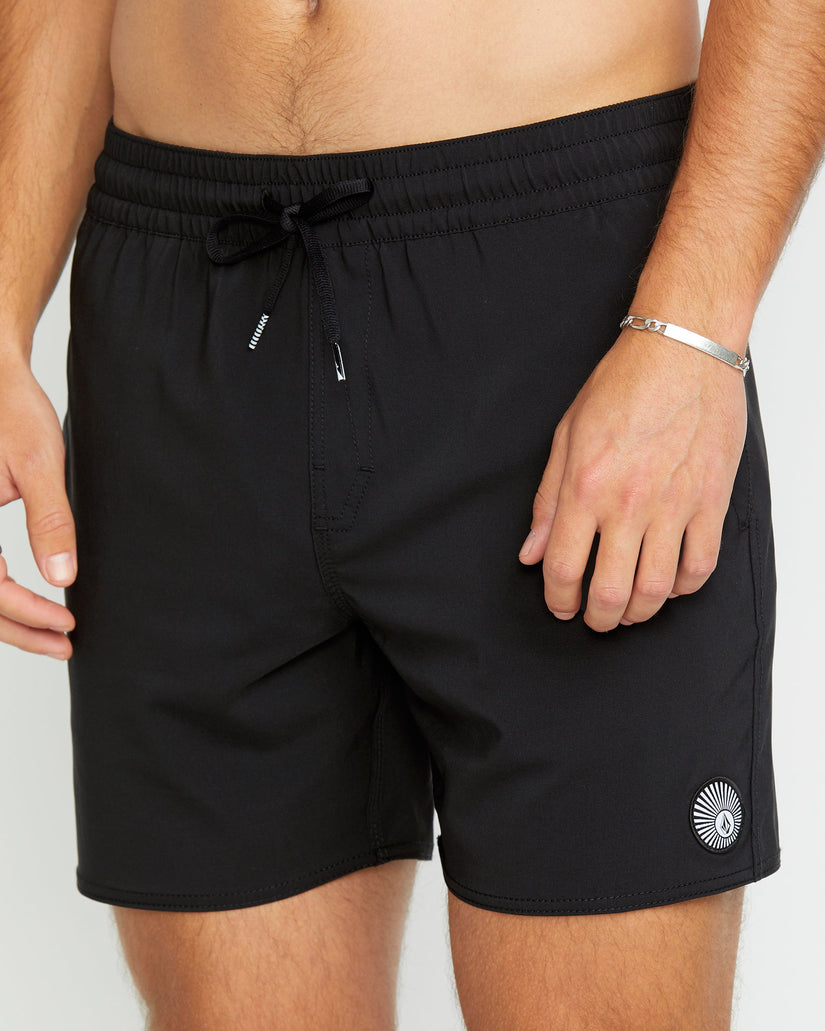 Bañador Lido Solid Trunk 16" - BLACK
