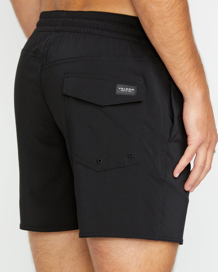 Bañador Lido Solid Trunk 16" - BLACK