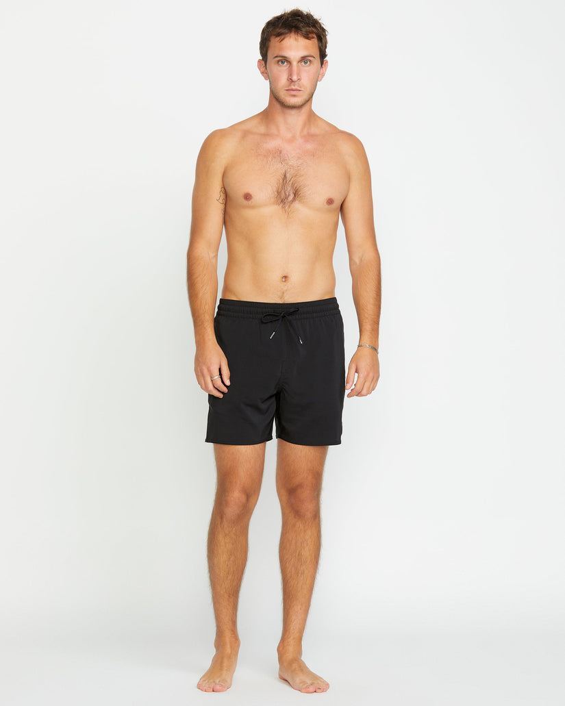 Bañador Lido Solid Trunk 16" - BLACK