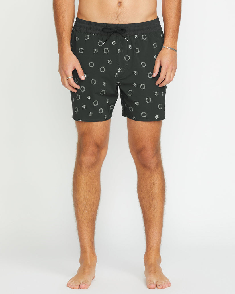 Bañador Bob Lido Print Trunk 16" - STEALTH