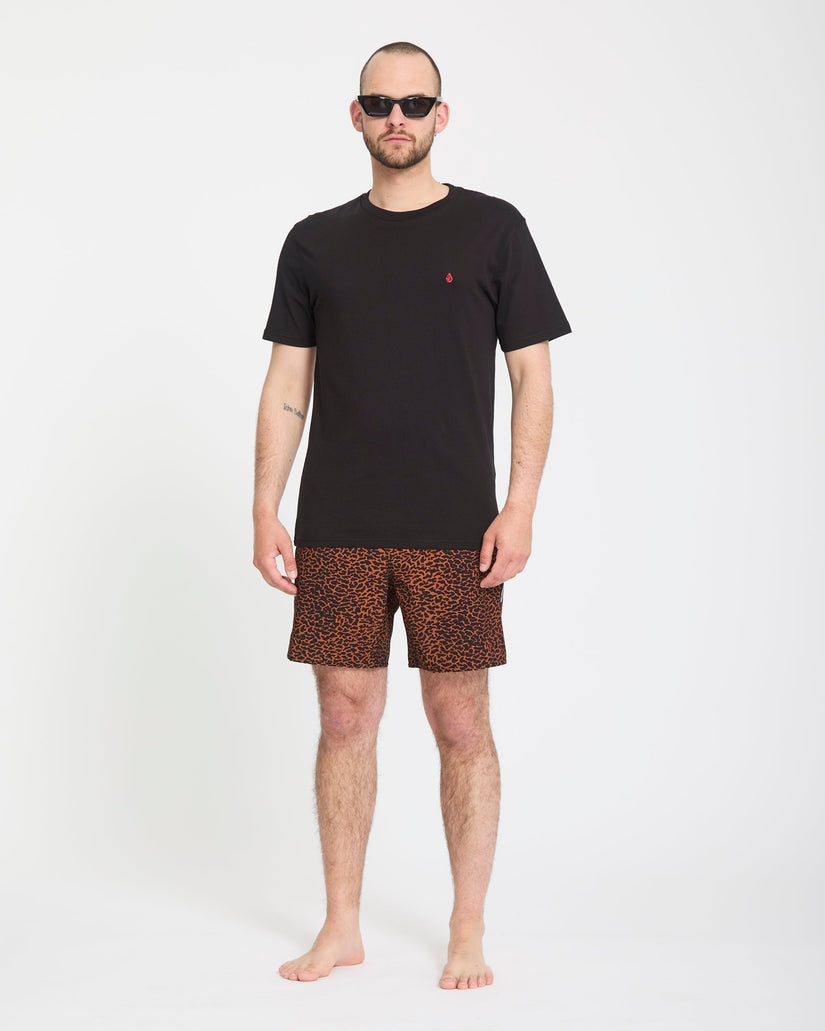 Melange Trunk 17" Boardshort - Brown Horn