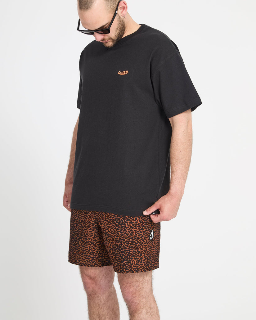 Melange Trunk 17" Boardshort - Brown Horn