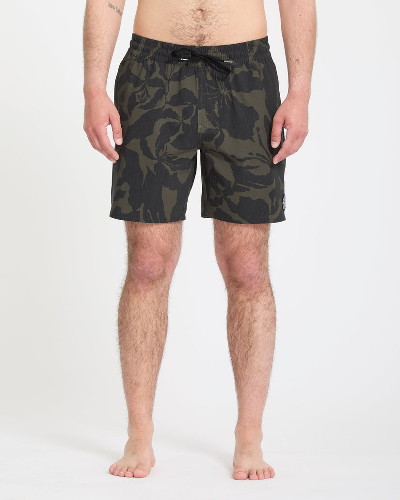 Psyche Cotton Trunk 17" Boardshort - Ivy