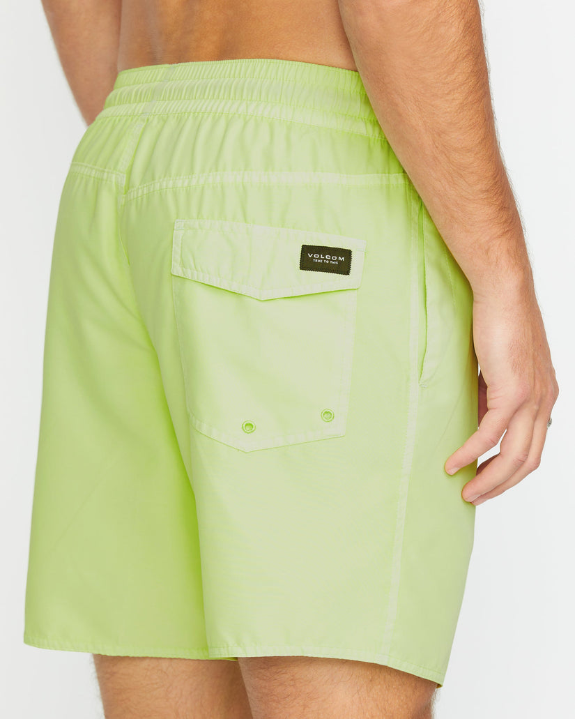 Bañador Center Trunk 17"- MIST GREEN